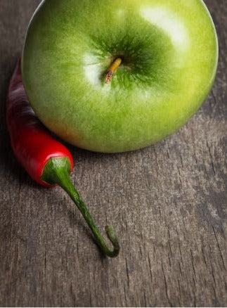 Délice automnale le piment aux pommes